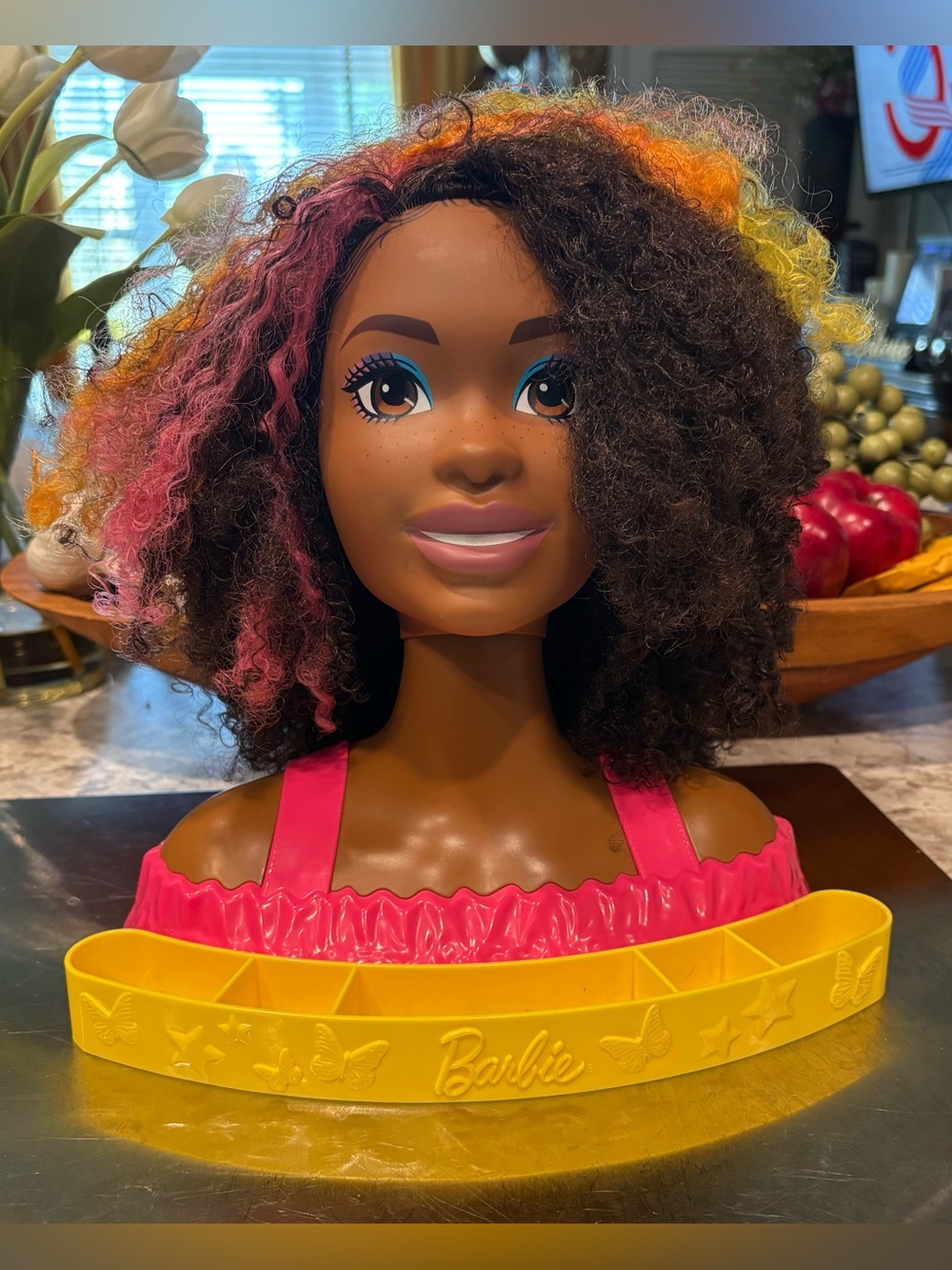 Barbie Neon Deluxe Styling Head